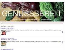 Tablet Screenshot of genussbereit.blogspot.com