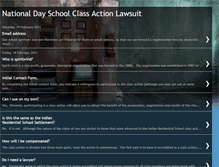 Tablet Screenshot of nationaldayschoolclassactionlawsuit.blogspot.com