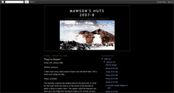 Desktop Screenshot of mawsonshutsexpedition2007-8.blogspot.com