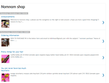 Tablet Screenshot of nomnom-shop.blogspot.com