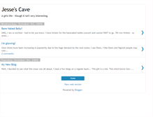 Tablet Screenshot of jessescave.blogspot.com