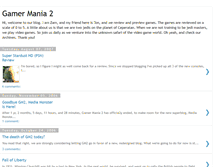 Tablet Screenshot of gamermania2.blogspot.com