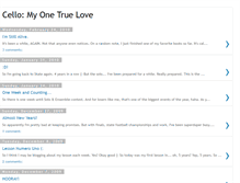 Tablet Screenshot of celloislove.blogspot.com