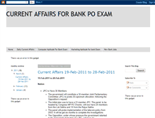 Tablet Screenshot of currentaffairforbankpo.blogspot.com