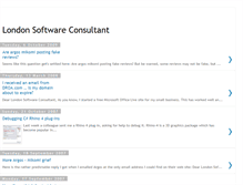 Tablet Screenshot of londonsoftware.blogspot.com