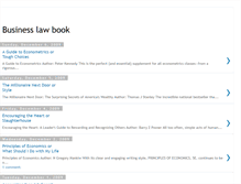 Tablet Screenshot of business-law-book.blogspot.com