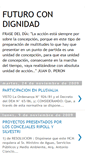 Mobile Screenshot of futurocondignidad.blogspot.com