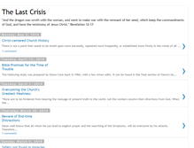 Tablet Screenshot of lastcrisis.blogspot.com