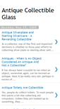 Mobile Screenshot of antiquecollectibleglass.blogspot.com