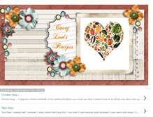 Tablet Screenshot of caseylewsrecipes.blogspot.com