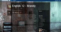 Desktop Screenshot of brandyenglish12.blogspot.com