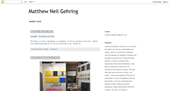 Desktop Screenshot of matthewgehring.blogspot.com