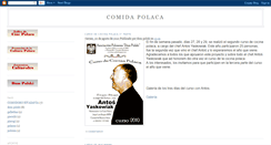 Desktop Screenshot of comida-polaca.blogspot.com