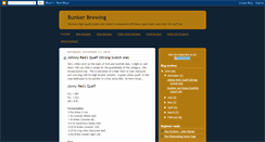Desktop Screenshot of bunkerbrewing.blogspot.com