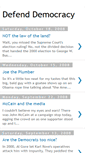 Mobile Screenshot of defenddemocracy.blogspot.com