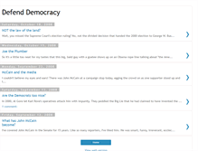 Tablet Screenshot of defenddemocracy.blogspot.com