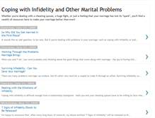 Tablet Screenshot of coping-with-infidelity.blogspot.com