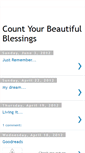 Mobile Screenshot of countyourbeautifulblessings.blogspot.com