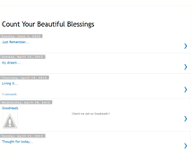 Tablet Screenshot of countyourbeautifulblessings.blogspot.com