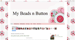 Desktop Screenshot of mybeadsnbutton.blogspot.com