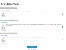 Tablet Screenshot of amaslittleworld.blogspot.com