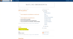 Desktop Screenshot of bauldeemergencia.blogspot.com