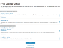 Tablet Screenshot of free-casinos-online.blogspot.com