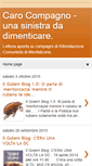 Mobile Screenshot of carocompagno.blogspot.com