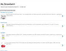 Tablet Screenshot of misstrawberri.blogspot.com