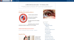 Desktop Screenshot of amerikadakiturkler.blogspot.com