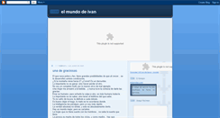 Desktop Screenshot of ivan-elmundodeivan.blogspot.com