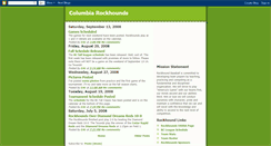 Desktop Screenshot of columbiarockhounds.blogspot.com