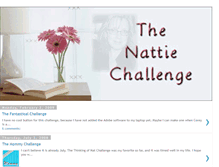 Tablet Screenshot of nattiechallenge.blogspot.com