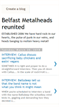 Mobile Screenshot of belfastmetalheadsreunited.blogspot.com