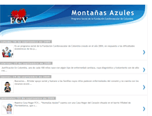 Tablet Screenshot of montanasazulesfcv.blogspot.com