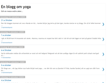 Tablet Screenshot of enbloggomyoga.blogspot.com