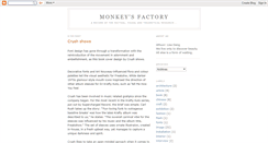 Desktop Screenshot of monkeysfactory.blogspot.com