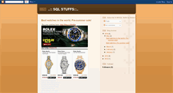 Desktop Screenshot of mssqlstuffs.blogspot.com