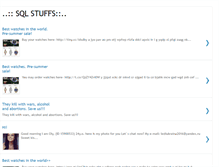 Tablet Screenshot of mssqlstuffs.blogspot.com