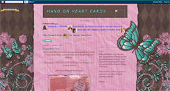 Desktop Screenshot of handonheartcards.blogspot.com