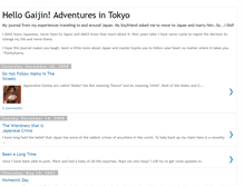 Tablet Screenshot of hellogaijin.blogspot.com