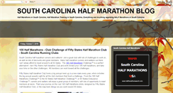 Desktop Screenshot of halfmarathonssouthcarolina.blogspot.com