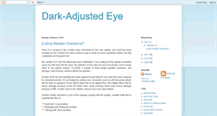 Desktop Screenshot of dark-adjustedeye.blogspot.com