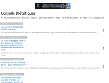 Tablet Screenshot of conseilsdietetiques.blogspot.com