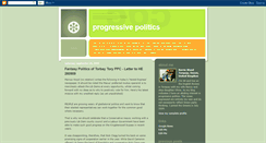 Desktop Screenshot of leftleaningpolitics.blogspot.com