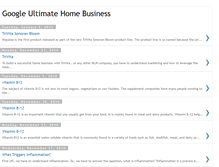 Tablet Screenshot of googleultimatehomebusiness.blogspot.com