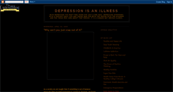 Desktop Screenshot of depressionisanillness.blogspot.com