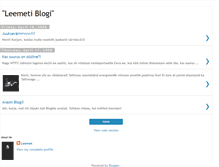 Tablet Screenshot of leemet.blogspot.com