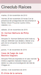 Mobile Screenshot of cineclubraices.blogspot.com
