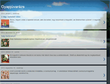 Tablet Screenshot of gyapjuvarazs.blogspot.com